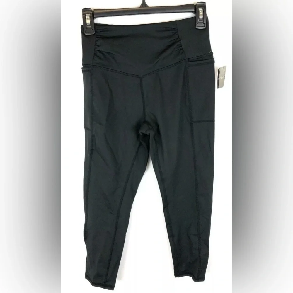 Free People Womens FP Movement Breathe Easy Leggings Black XSmall